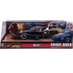 Jada - Knight Rider - K.I.T.T. 1982 Pontiac Firebird Trans Am - 1:24 Die-Cast Model With Lights